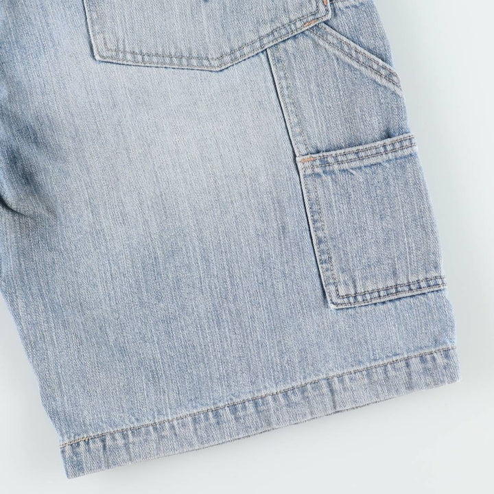 Levi's CARPENTER denim shorts, men's size W36 (approx.). cotton Blue type light blue Vintage Second Hand