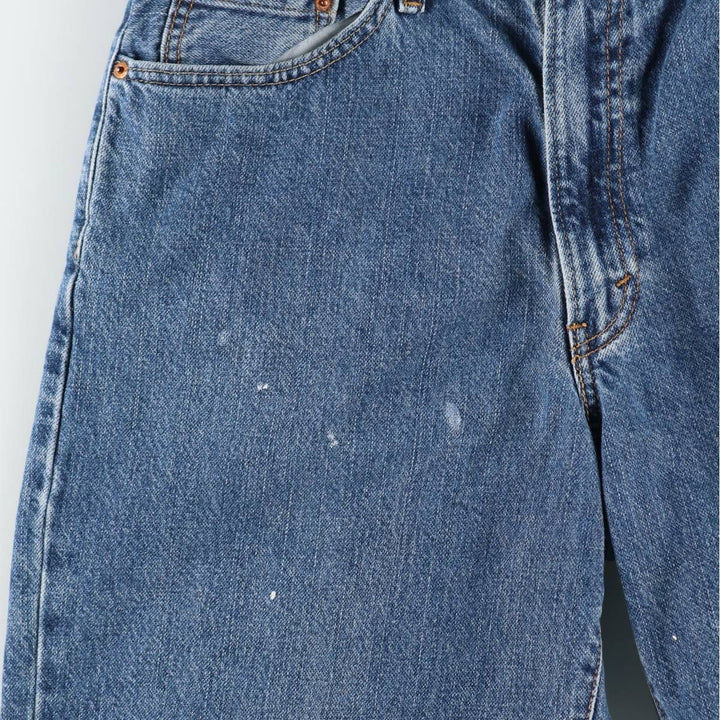 Levi's 550 Relaxed Fit Denim Shorts, Men's Size W36 cotton blue type Vintage Second Hand