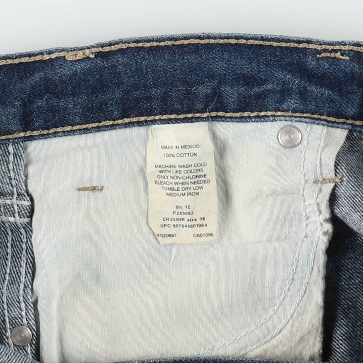 2000s-era Dickies denim shorts, men's size W37 (approx.) cotton blue type Vintage Second Hand