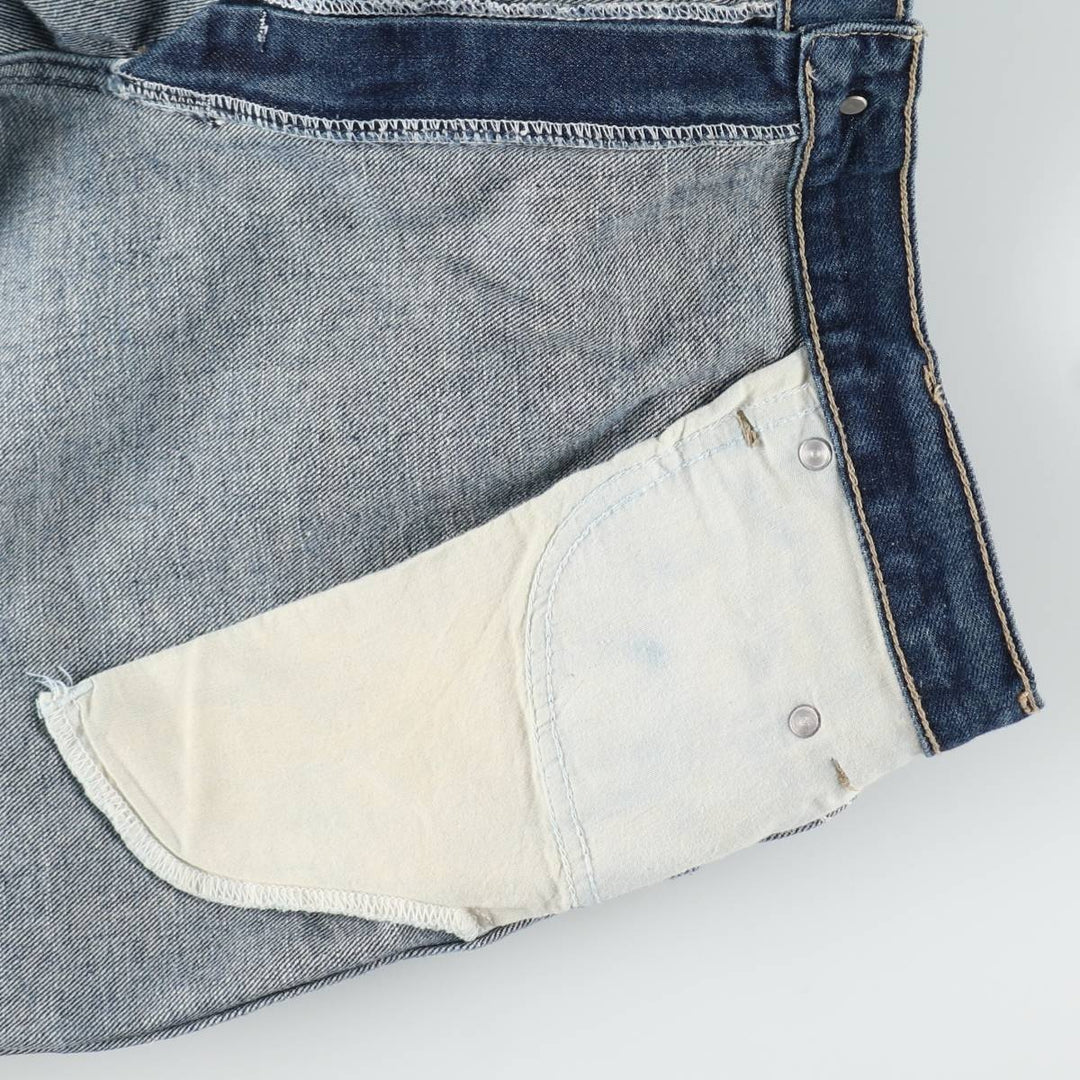 2000s-era Dickies denim shorts, men's size W37 (approx.) cotton blue type Vintage Second Hand