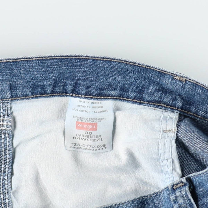 Wrangler CARPENTER Denim Painter Shorts, Shorts, Men's, W37 equivalent cotton blue type Vintage Second Hand