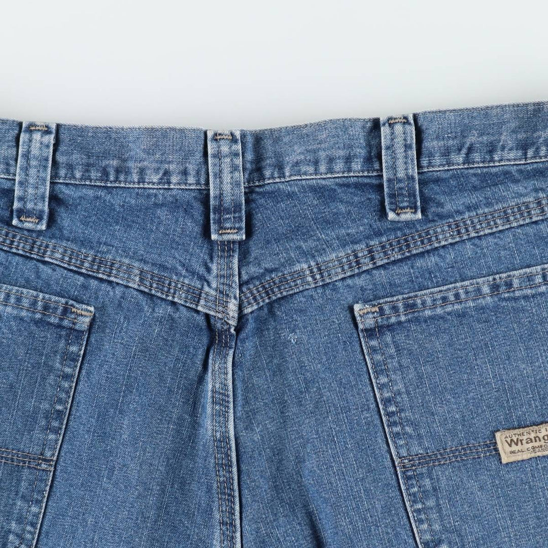 Wrangler CARPENTER Denim Painter Shorts, Shorts, Men's, W37 equivalent cotton blue type Vintage Second Hand