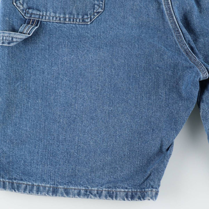 Wrangler CARPENTER Denim Painter Shorts, Shorts, Men's, W37 equivalent cotton blue type Vintage Second Hand
