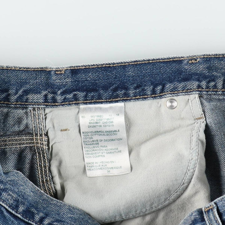 Dickies denim painter shorts, half pants, men's size w37 cotton blue type Vintage Second Hand