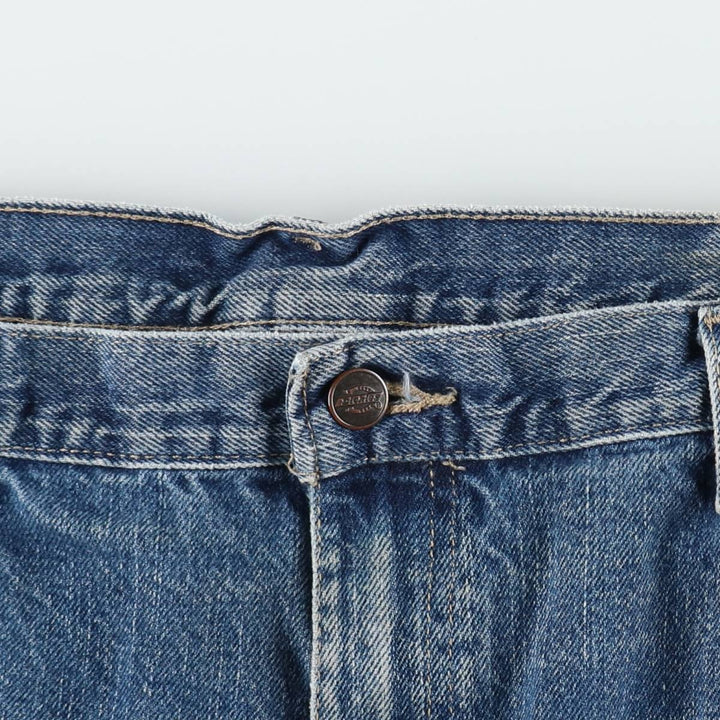 Dickies denim painter shorts, half pants, men's size w37 cotton blue type Vintage Second Hand