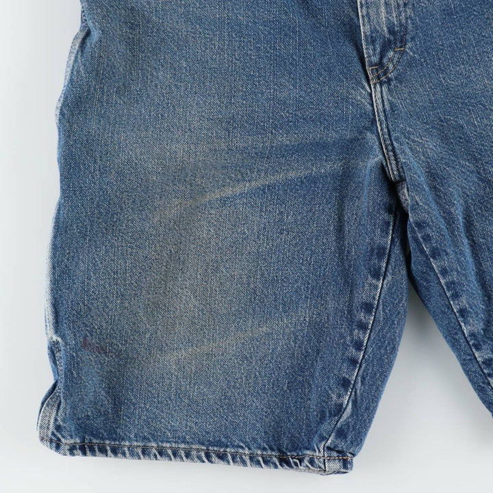 Dickies denim painter shorts, half pants, men's size w37 cotton blue type Vintage Second Hand