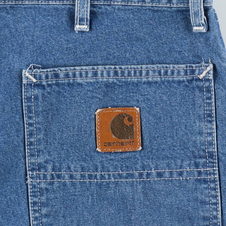 Carhartt Denim Painter Shorts, Shorts, Men's, W37 equivalent cotton blue type Vintage Second Hand
