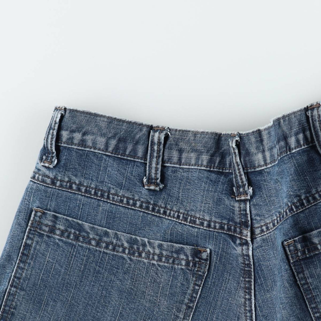 Wrangler denim cargo shorts, men's size W34 (approx.) cotton blue type Vintage Second Hand