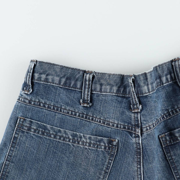 Wrangler denim cargo shorts, men's size W34 (approx.) cotton blue type Vintage Second Hand