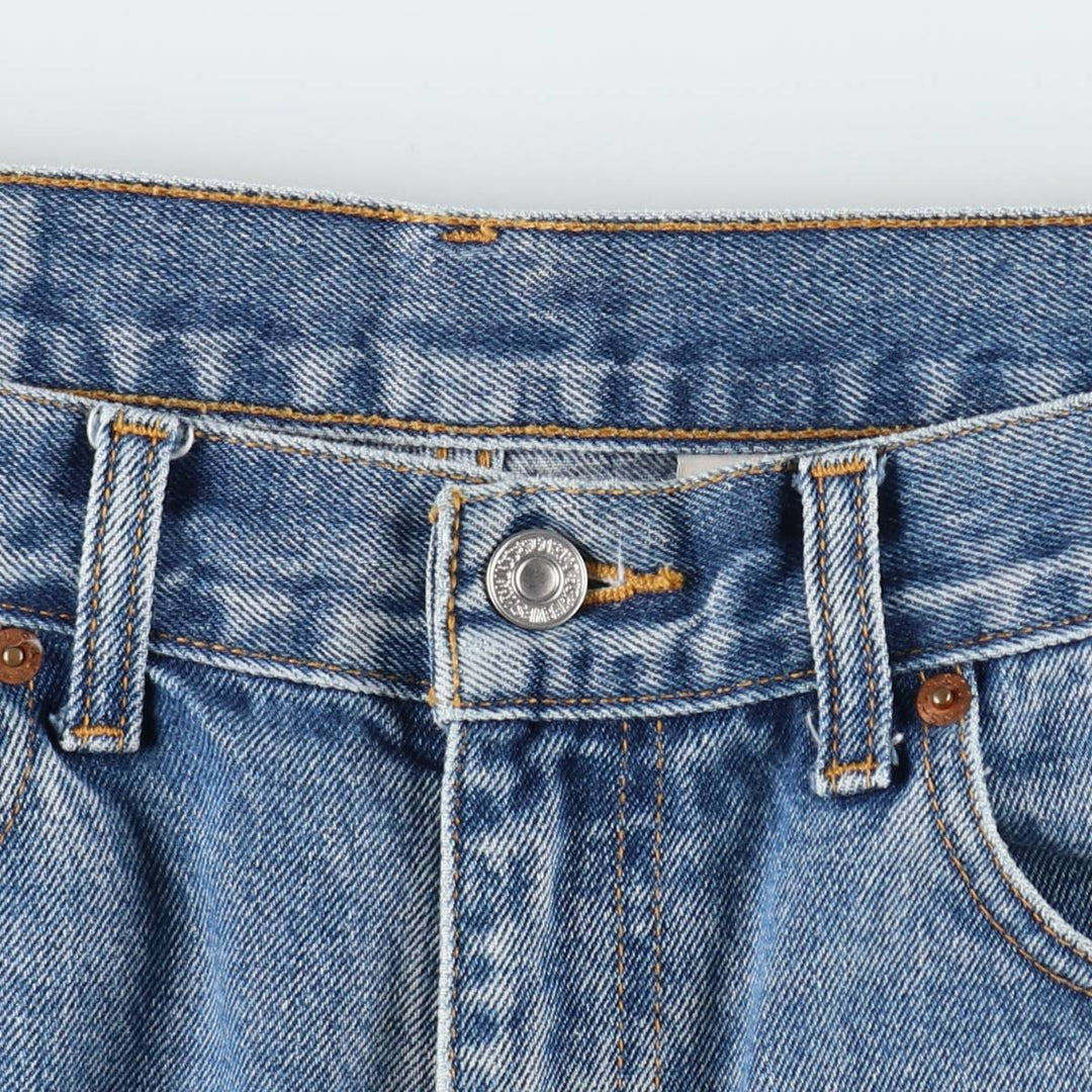 Levi's 550 Relaxed Fit Denim Shorts, Men's Size W34 cotton blue type Vintage Second Hand
