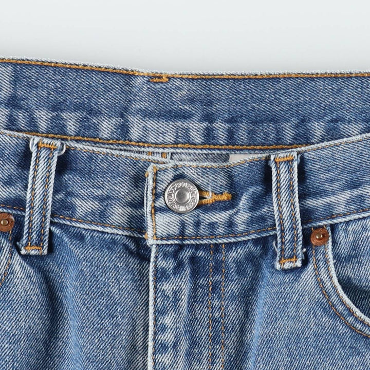 Levi's 550 Relaxed Fit Denim Shorts, Men's Size W34 cotton blue type Vintage Second Hand