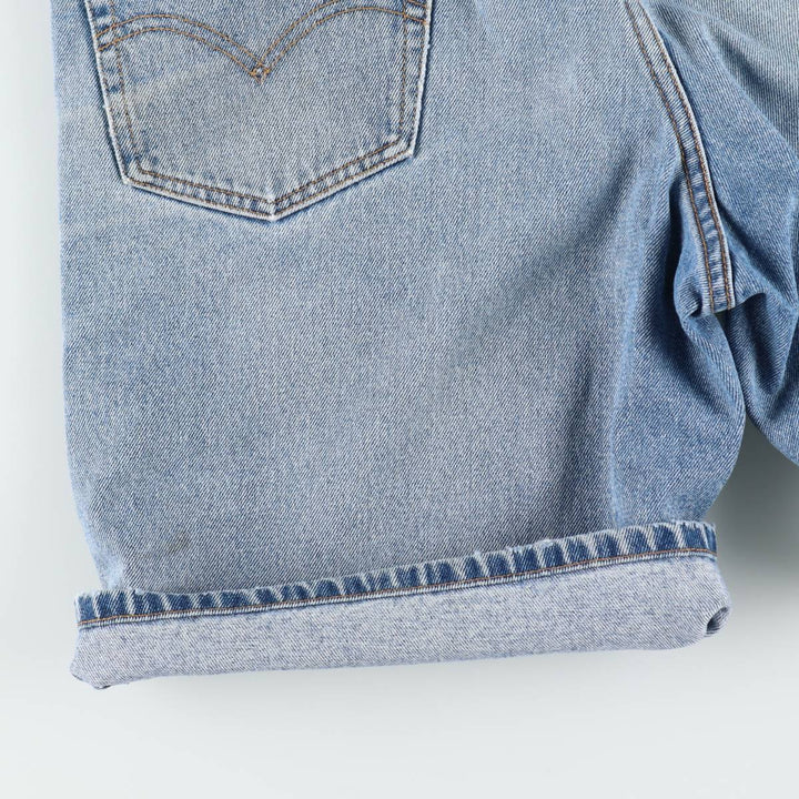 Levi's 550 Relaxed Fit Denim Shorts, Men's Size W34 cotton blue type Vintage Second Hand