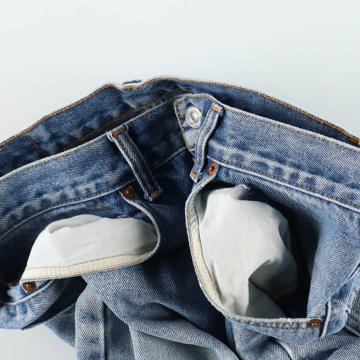 Levi's 550 Relaxed Fit Denim Shorts, Men's Size W34 cotton blue type Vintage Second Hand