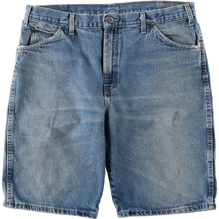 Dickies denim shorts, men's size W37 (approx.) cotton blue type Vintage Second Hand