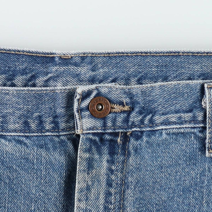 Dickies denim shorts, men's size W37 (approx.) cotton blue type Vintage Second Hand