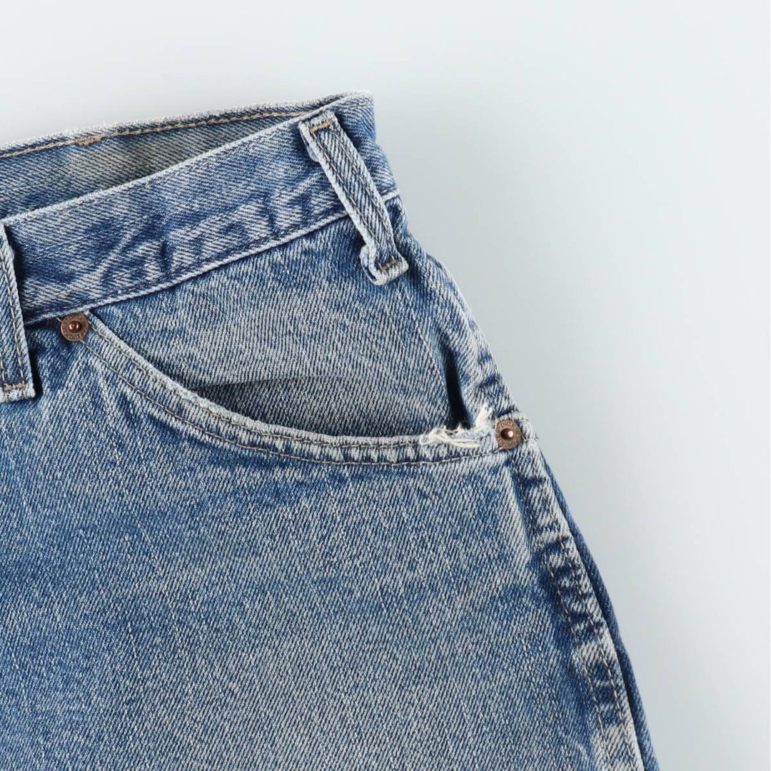 Dickies denim shorts, men's size W37 (approx.) cotton blue type Vintage Second Hand