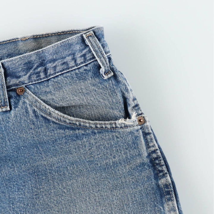 Dickies denim shorts, men's size W37 (approx.) cotton blue type Vintage Second Hand