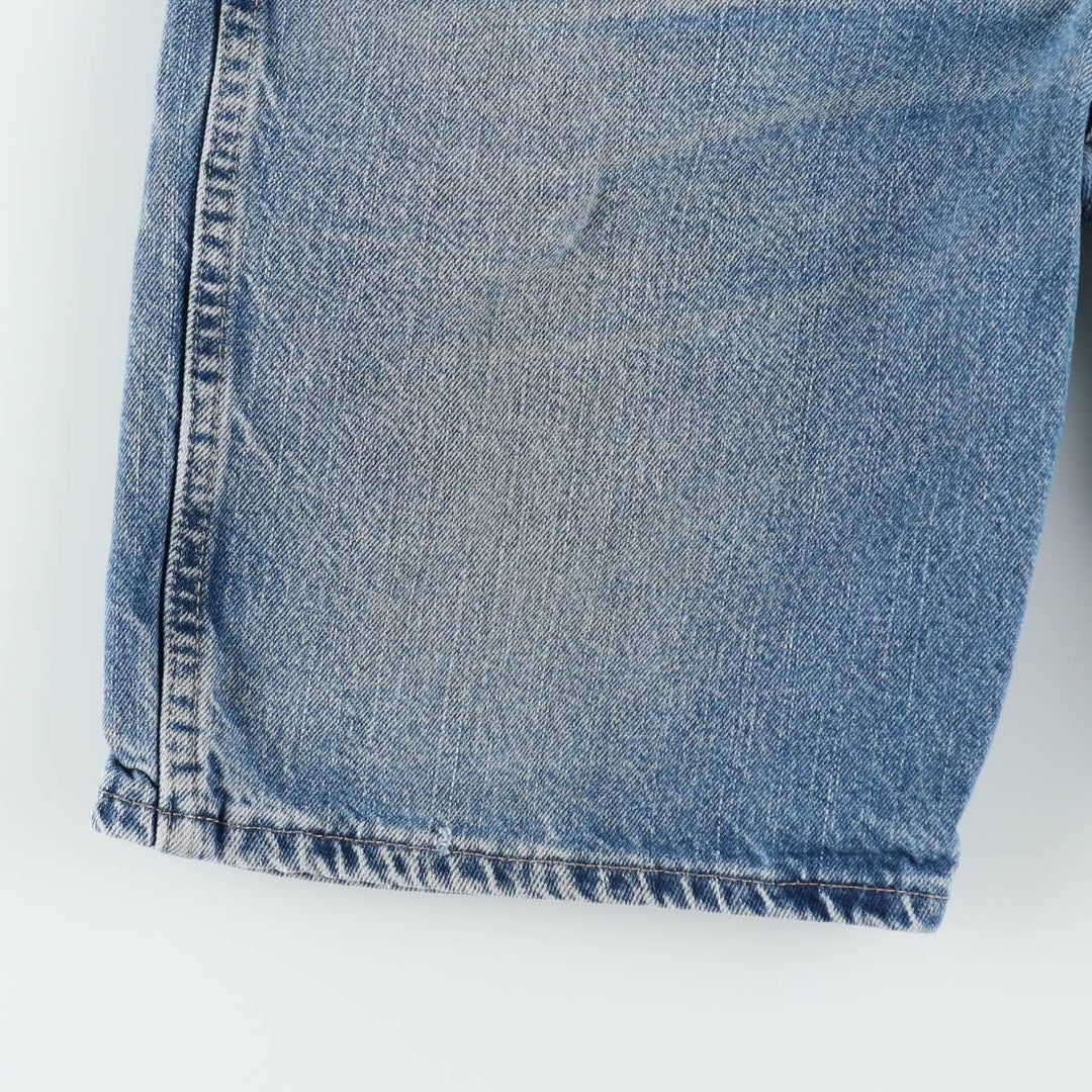 Dickies denim shorts, men's size W37 (approx.) cotton blue type Vintage Second Hand
