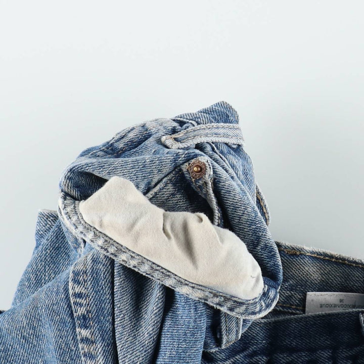 Dickies denim shorts, men's size W37 (approx.) cotton blue type Vintage Second Hand