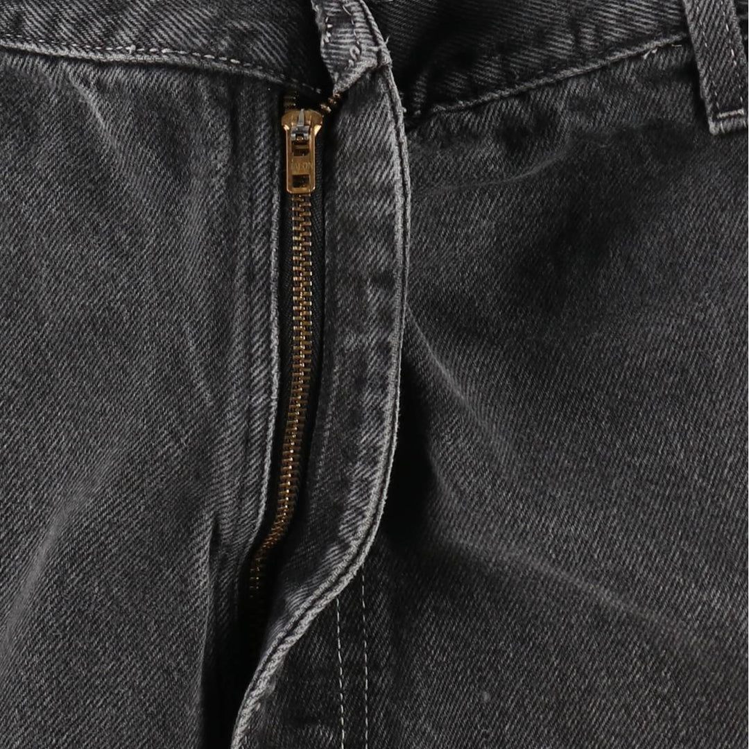 Dickies denim painter shorts, half pants, men's, w35 equivalent unclear black type Vintage Second Hand