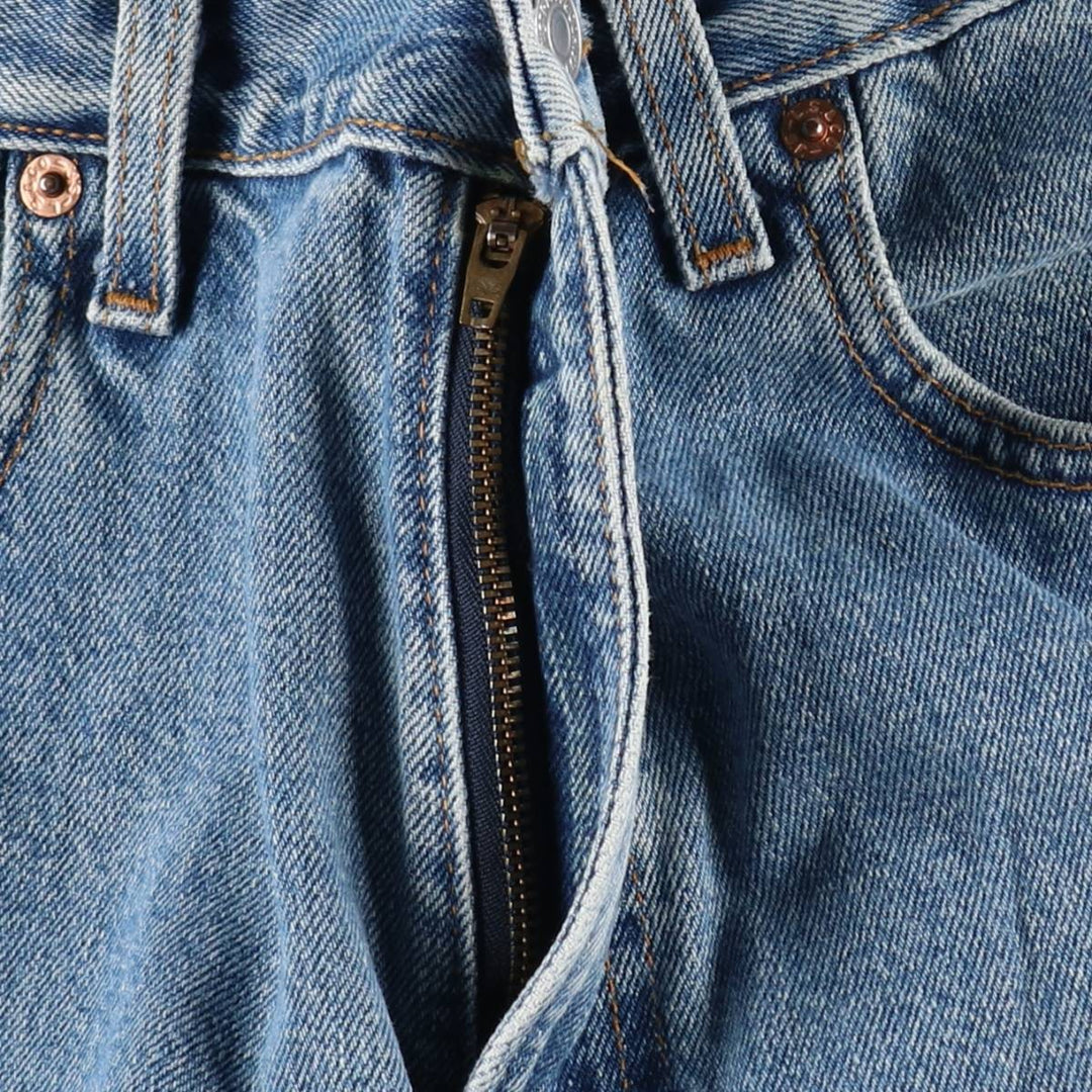 90'S Levi's 560 Loose Fit Denim Shorts, Made in USA, Men's Size W32 (approx.), Vintage cotton blue type Vintage Second Hand
