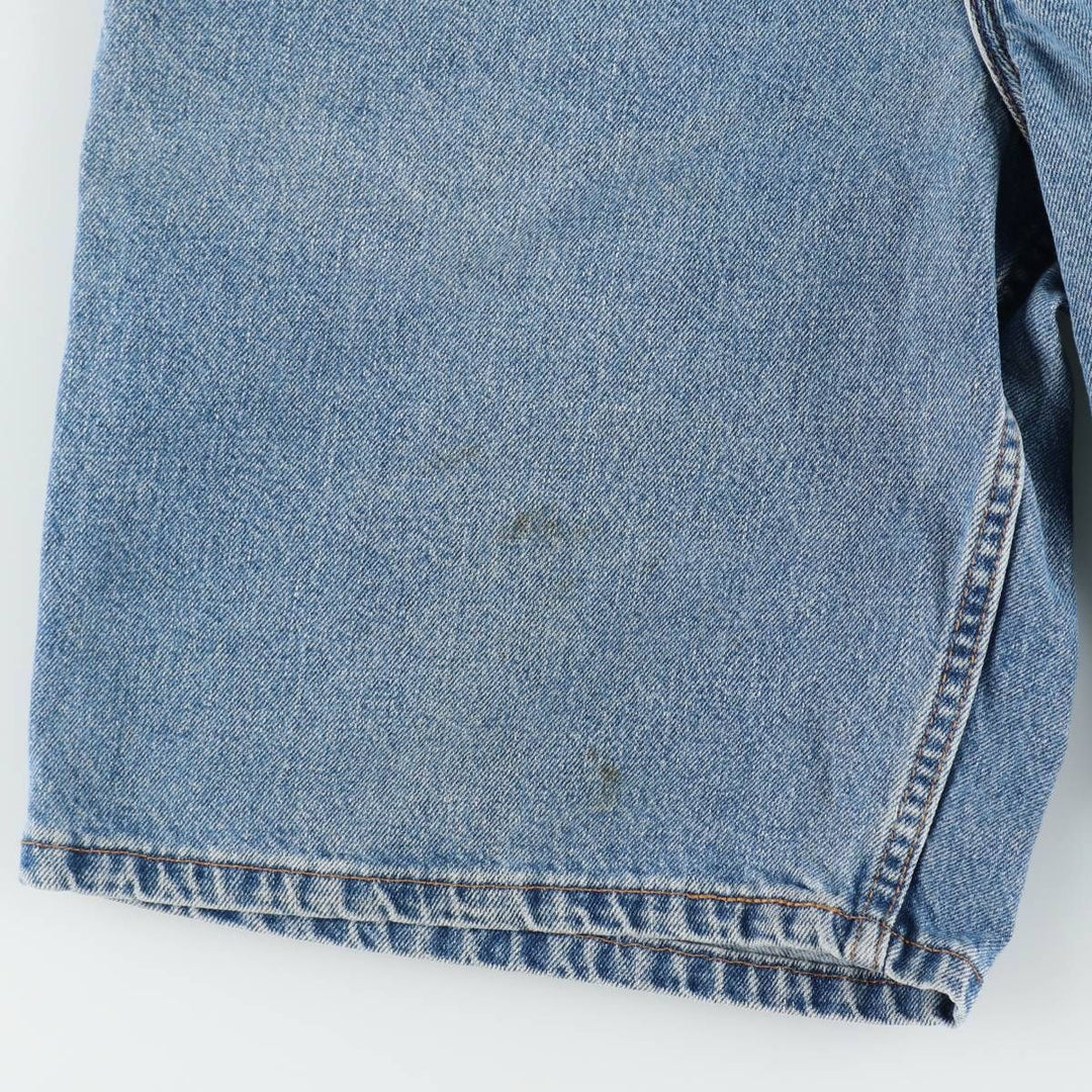 90'S Levi's 560 Loose Fit Denim Shorts, Made in USA, Men's Size W32 (approx.), Vintage cotton blue type Vintage Second Hand