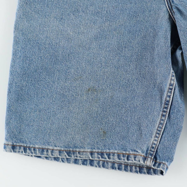 90'S Levi's 560 Loose Fit Denim Shorts, Made in USA, Men's Size W32 (approx.), Vintage cotton blue type Vintage Second Hand