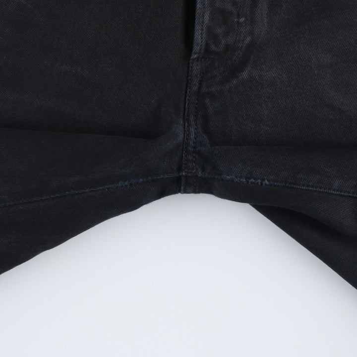 Levi's 501 Black Denim Shorts, Men's Size W34 (approx.) unclear black type Vintage Second Hand