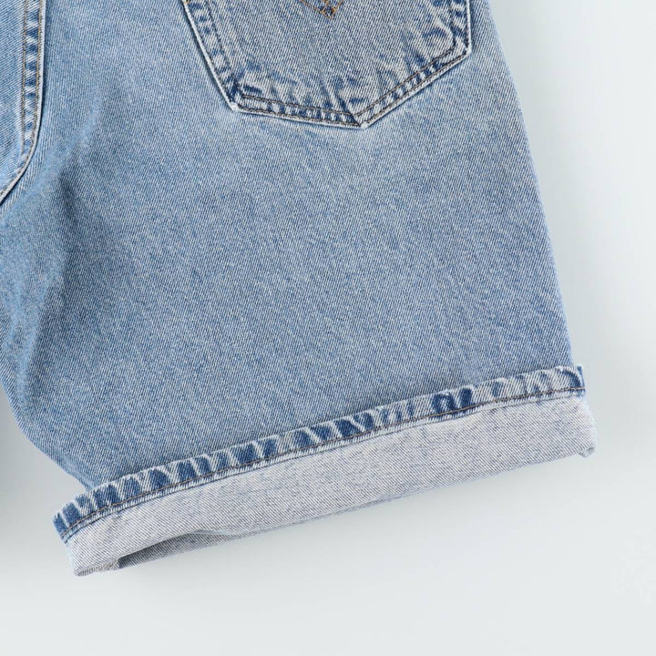 Levi's 550 denim shorts, men's size W32 (approx.). unclear blue type Vintage Second Hand