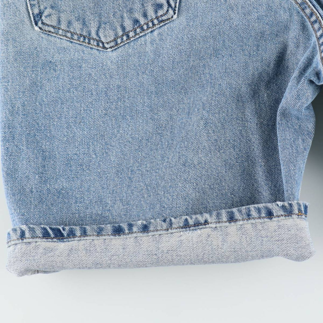 Levi's 550 denim shorts, men's size W32 (approx.). unclear blue type Vintage Second Hand