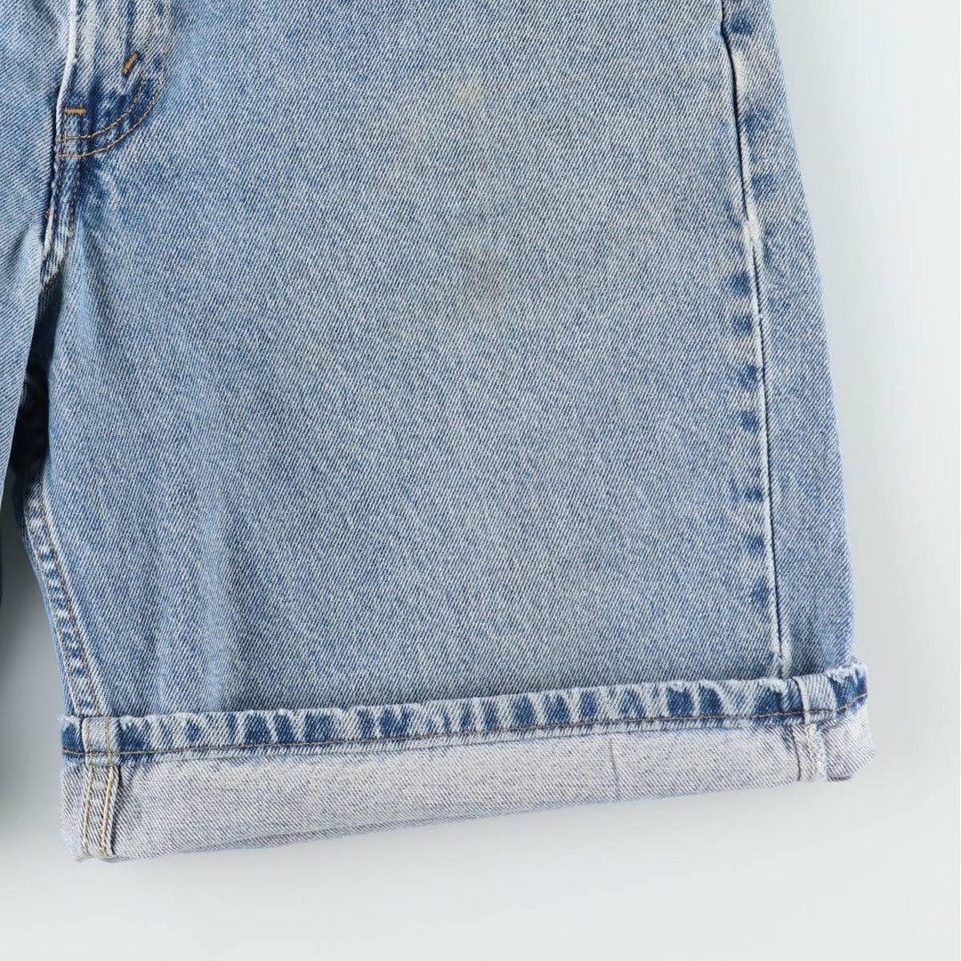 Levi's 550 denim shorts, men's size W32 (approx.). unclear blue type Vintage Second Hand