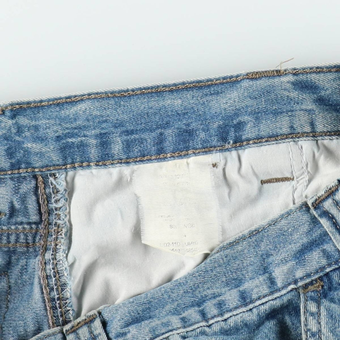 Wrangler cargo shorts, men's size W35 (approx.) unclear blue type Vintage Second Hand