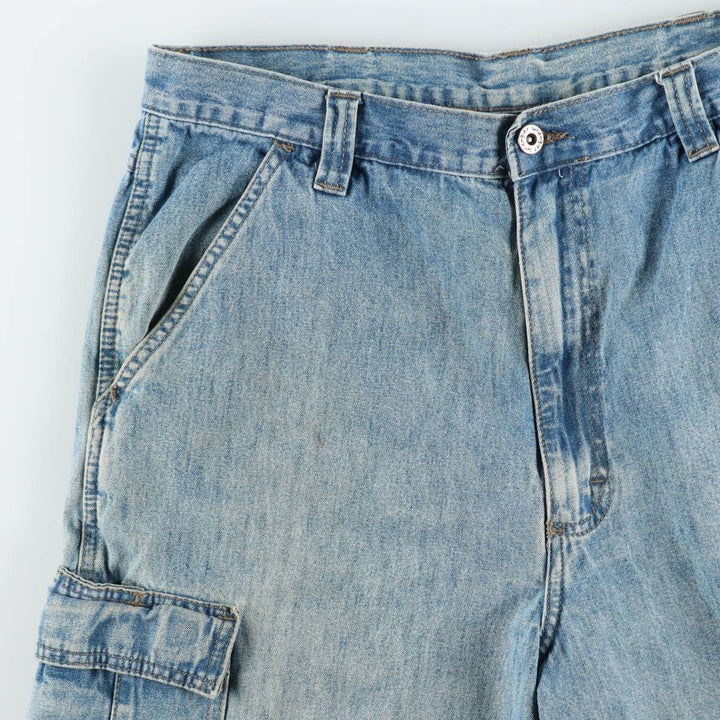 Wrangler cargo shorts, men's size W35 (approx.) unclear blue type Vintage Second Hand