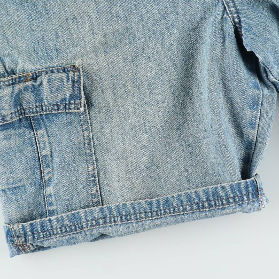 Wrangler cargo shorts, men's size W35 (approx.) unclear blue type Vintage Second Hand