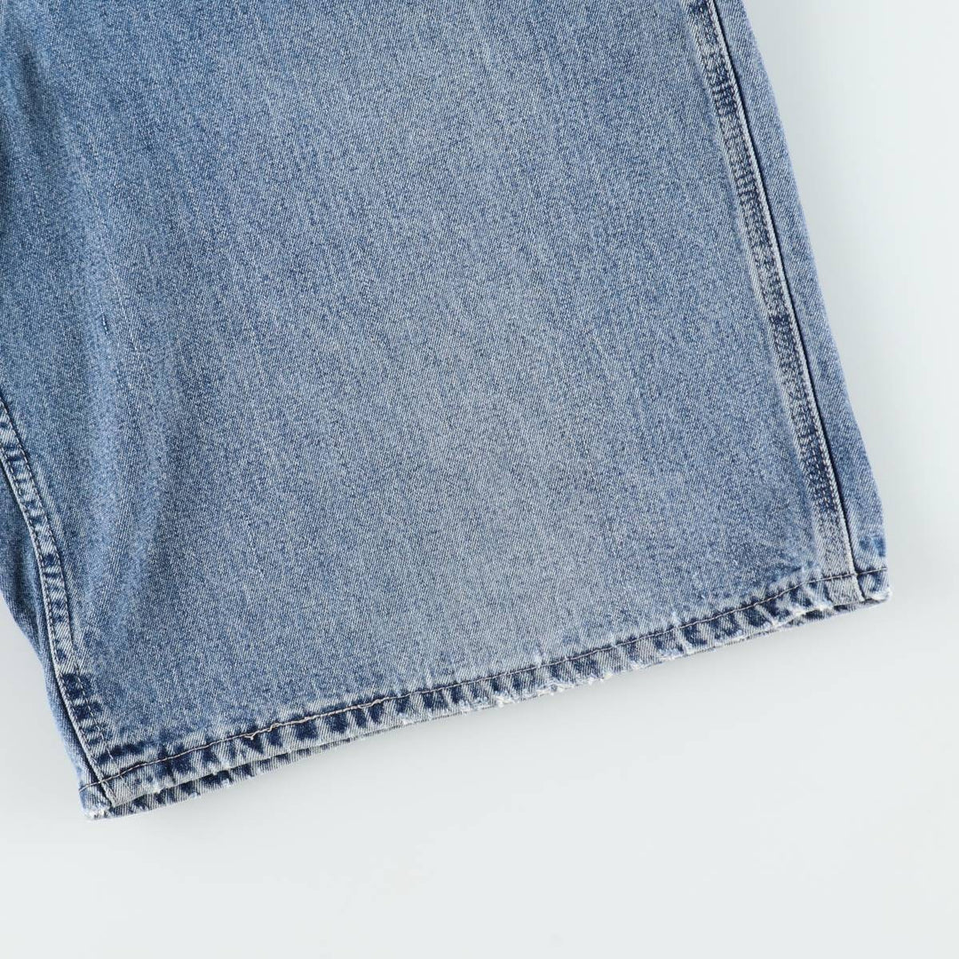 90'S Lee DUNGAREES Denim Painter Shorts, Men's W36 (approx.), Vintage unclear blue type Vintage Second Hand