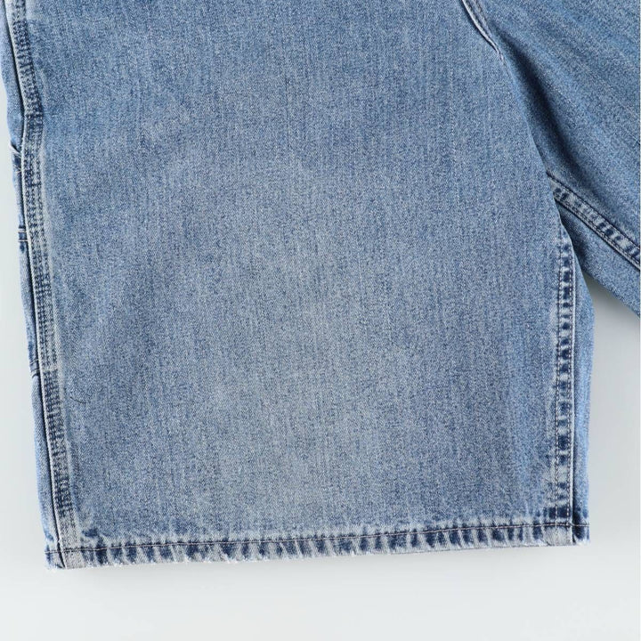 90'S Lee DUNGAREES Denim Painter Shorts, Men's W36 (approx.), Vintage unclear blue type Vintage Second Hand
