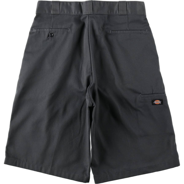 Dickies Loose Fit Work Shorts, Half Pants, Men's, W34 equivalent polyester gray type Vintage Second Hand