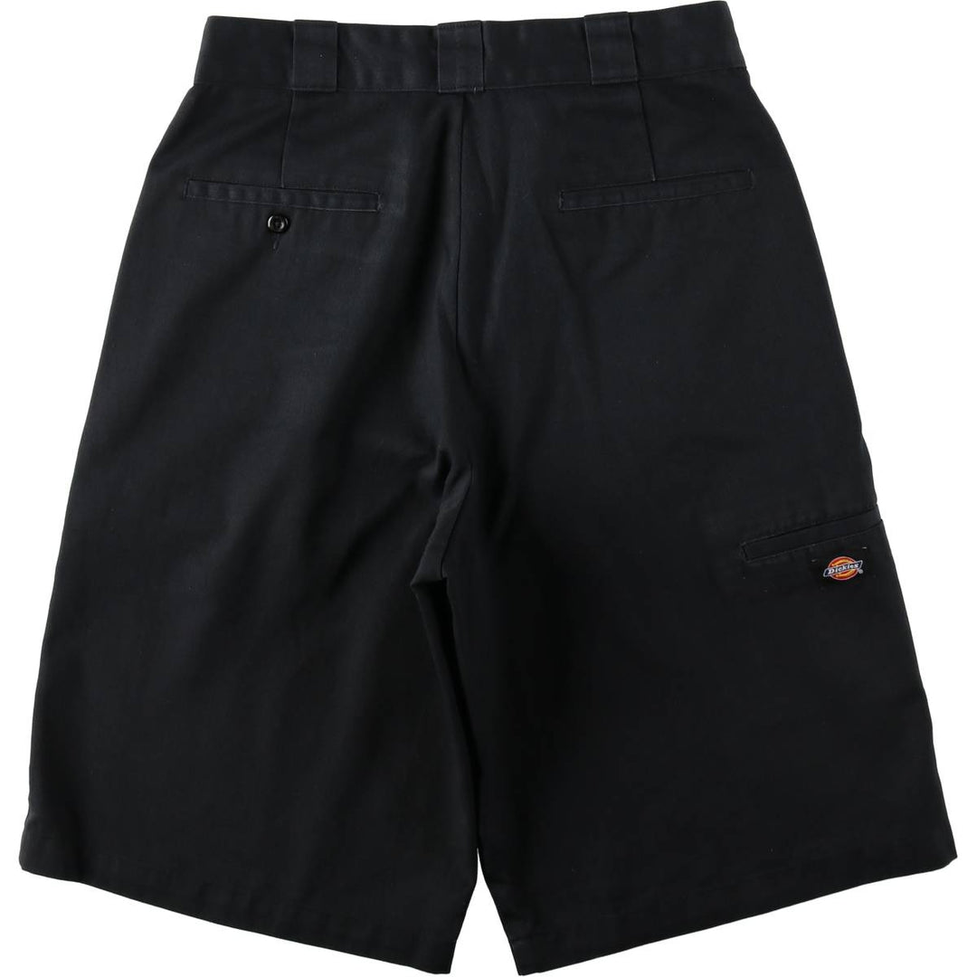 Dickies Loose Fit Work Shorts, Half Pants, Men's, W30 equivalent polyester black type Vintage Second Hand