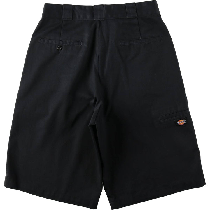 Dickies Loose Fit Work Shorts, Half Pants, Men's, W30 equivalent polyester black type Vintage Second Hand