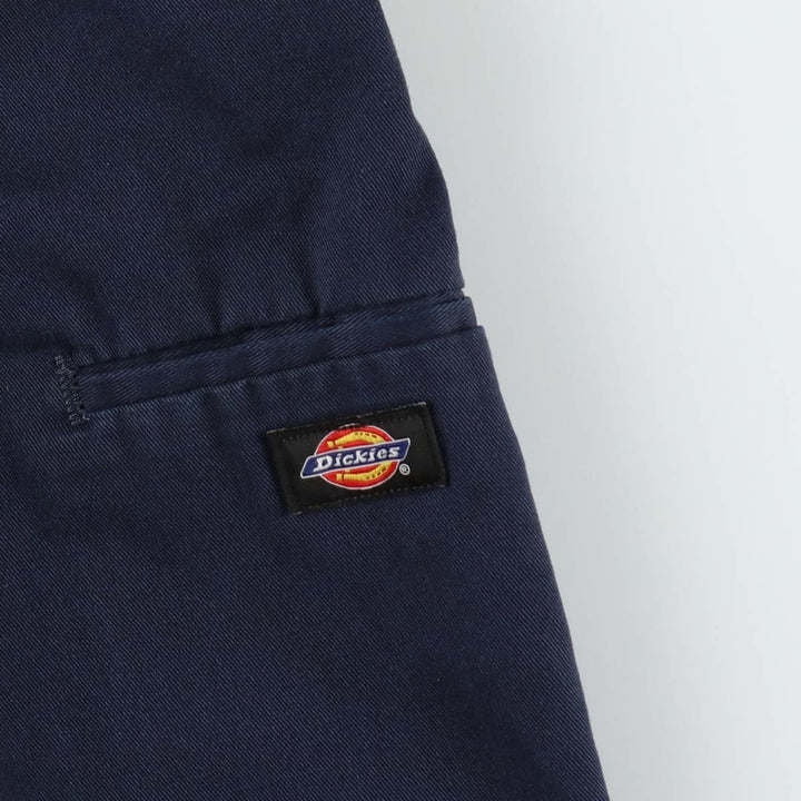 Dickies Loose Fit Work Shorts, Half Pants, Men's, W32 equivalent polyester navy blue type Vintage Second Hand