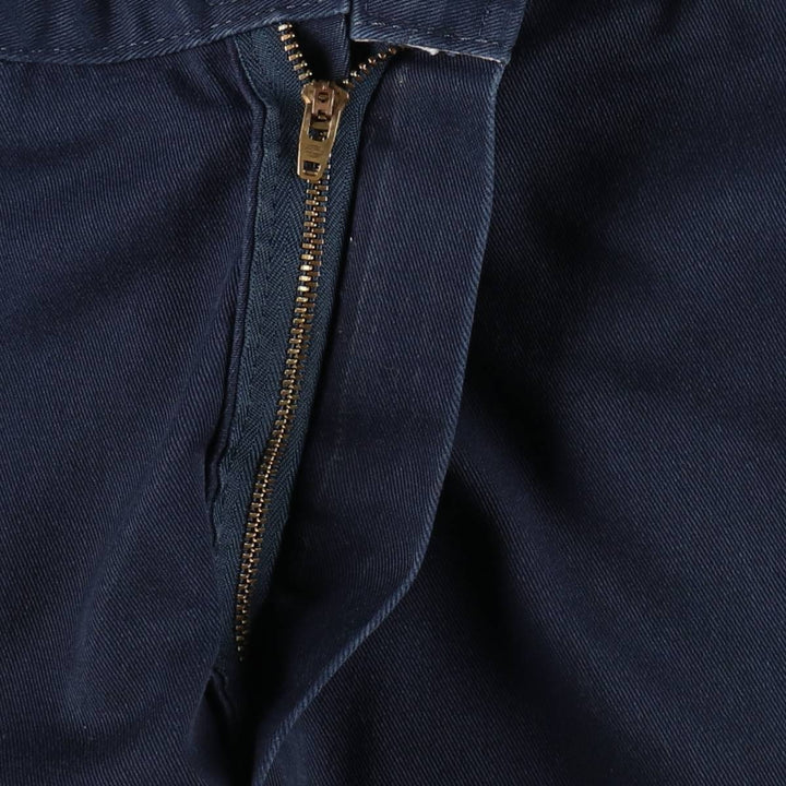 Dickies Loose Fit Work Shorts, Half Pants, Men's, W32 equivalent polyester navy blue type Vintage Second Hand