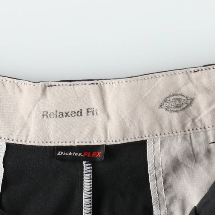 Dickies Flex Relaxed Fit Work Shorts (Men's W36 equivalent) unclear black type Vintage Second Hand
