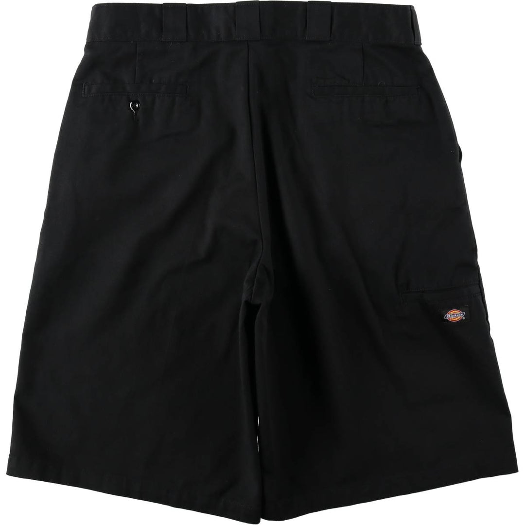 Dickies Loose Fit Work Shorts, Half Pants, Men's, W36 equivalent polyester black type Vintage Second Hand