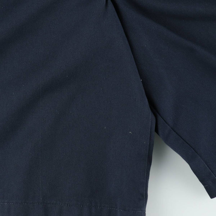Dickies Work Shorts, Half Pants, Men's, W32 equivalent polyester navy blue type Vintage Second Hand