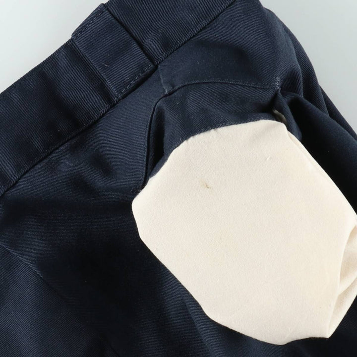 Dickies Work Shorts, Half Pants, Men's, W32 equivalent polyester navy blue type Vintage Second Hand
