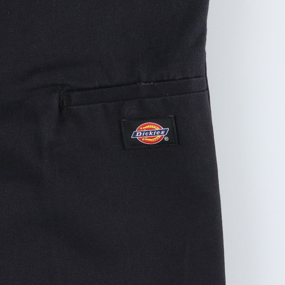 Dickies Work Shorts, Half Pants, Men's, W35 equivalent polyester black type Vintage Second Hand