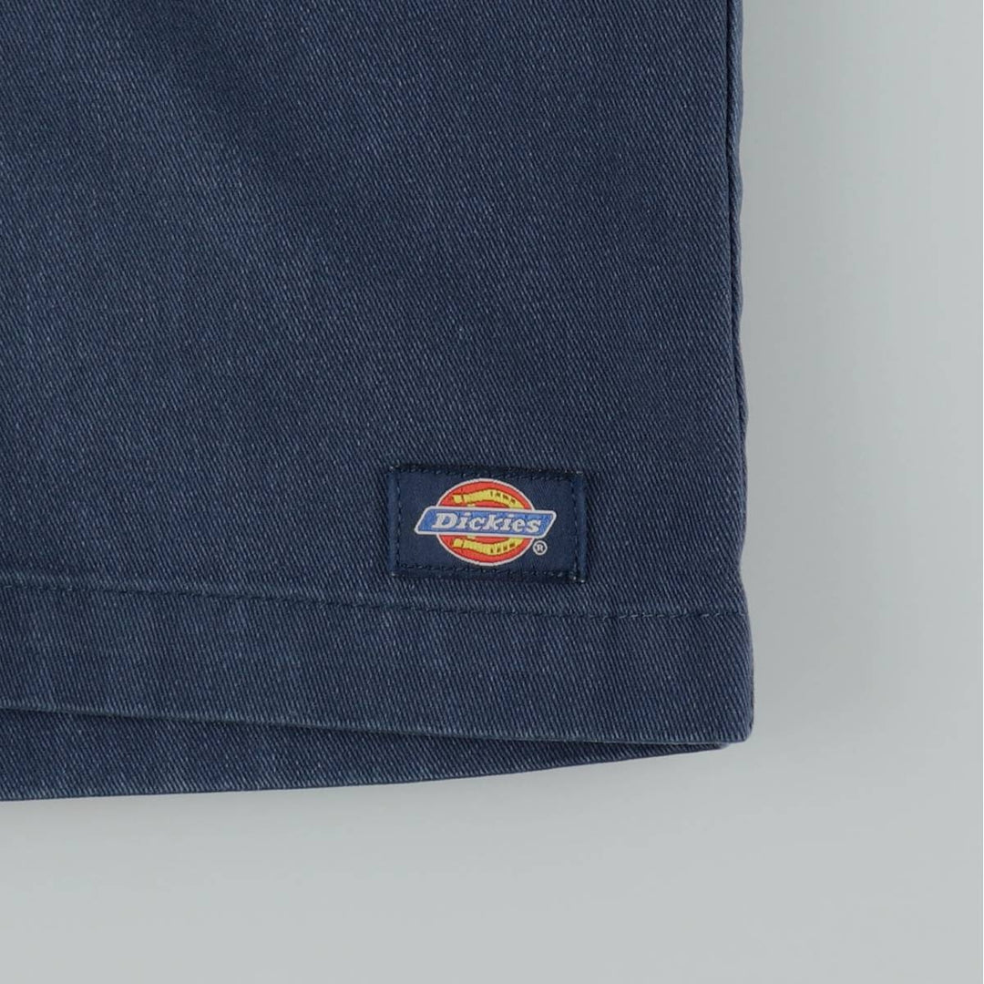 Dickies Work Shorts, Half Pants, Men's, W34 equivalent unclear navy blue type Vintage Second Hand