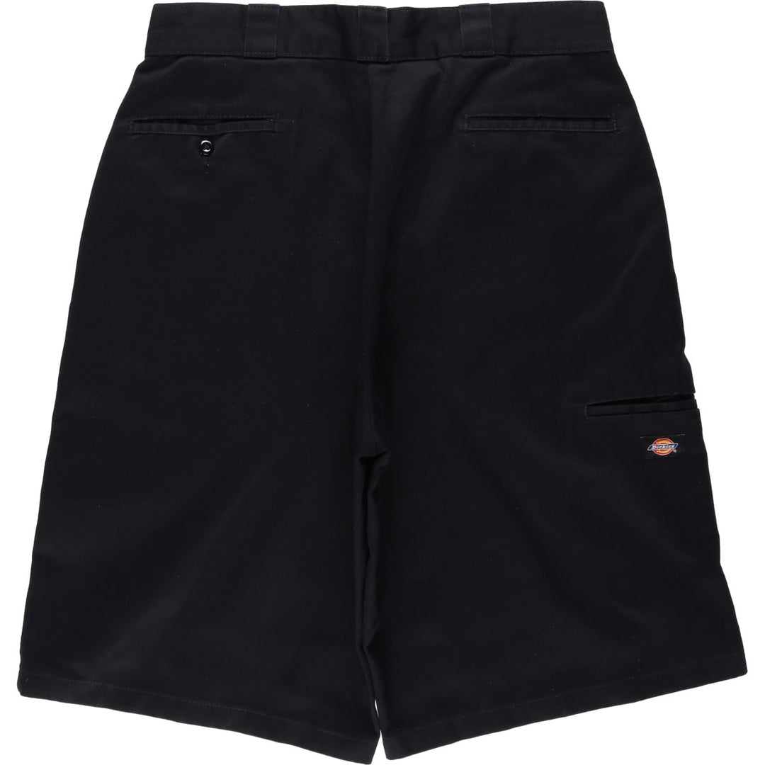 Dickies Loose Fit Work Shorts, Half Pants, Men's, W36 equivalent polyester black type Vintage Second Hand