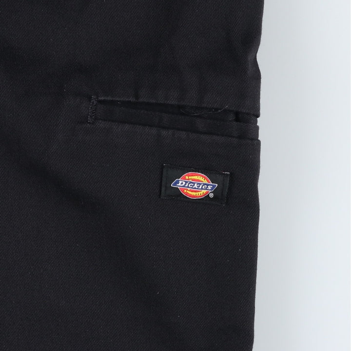 Dickies Loose Fit Work Shorts, Half Pants, Men's, W36 equivalent polyester black type Vintage Second Hand