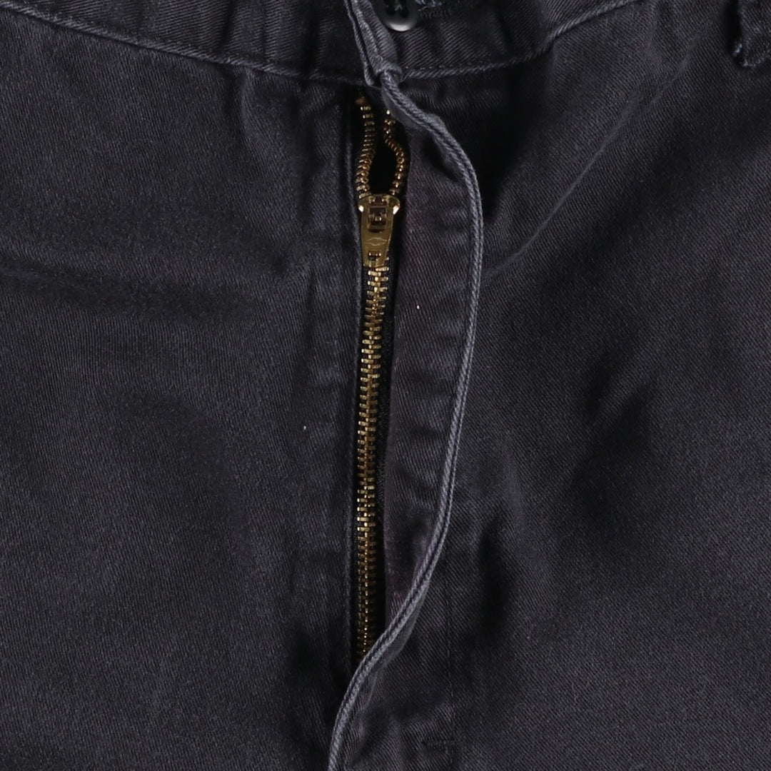 Dickies cargo shorts, half pants, men's size w35 cotton black type Vintage Second Hand